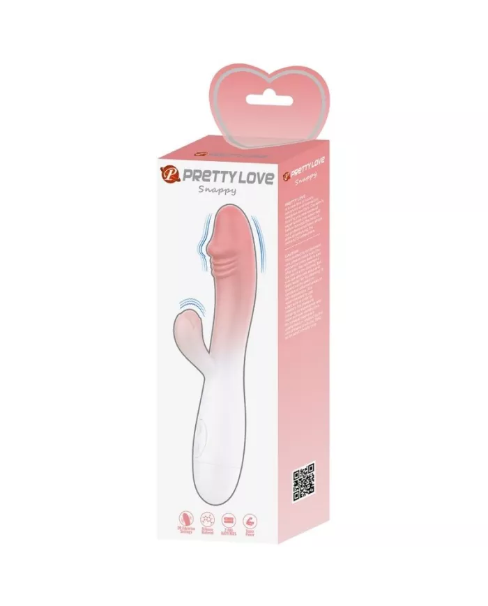 PRETTY LOVE - VIBRATEUR SNAPPY RABBIT 30 VIBRATIONS ROSE PRETTY LOVE - VIBRATEUR SNAPPY RABBIT 30 VIBRATIONS ROSE