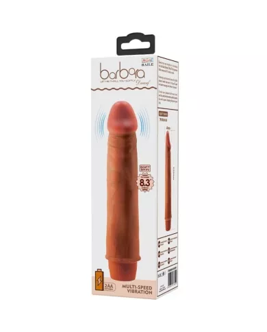 BAILE - VIBRATEUR RÉALISTE NAIN 21 CM MULÂTRE