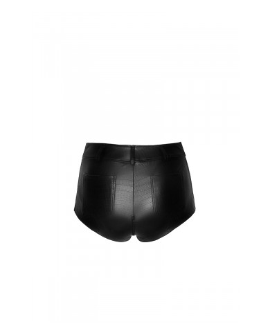 Short échancré F318 wetlook effet croco