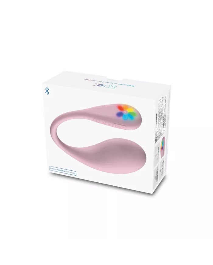 KIIROO - VIBRATEUR SPOT KISS ME EN FORME DE U ROSE