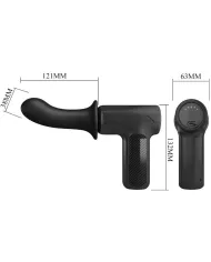 PRETTY LOVE - MASSEUR DJ DOCTOR 5 RÉGLAGES NOIR PRETTY LOVE - MASSEUR DJ DOCTOR 5 RÉGLAGES NOIR