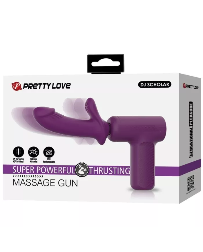 PRETTY LOVE - MASSEUR DJ SCHOLAR 5 RÉGLAGES VIOLET PRETTY LOVE - MASSEUR DJ SCHOLAR 5 RÉGLAGES VIOLET