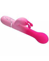 PRETTY LOVE - VIBRATEUR LAPIN MULTIFONCTION 3 EN 1 DEJON ROSE PRETTY LOVE - VIBRATEUR LAPIN MULTIFONCTION 3 EN 1 DEJON ROSE