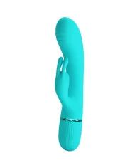 PRETTY LOVE - VIBRATEUR SCOCCO LAPIN TURQUOISE PRETTY LOVE - VIBRATEUR SCOCCO LAPIN TURQUOISE