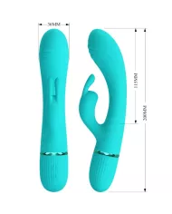 PRETTY LOVE - VIBRATEUR SCOCCO LAPIN TURQUOISE PRETTY LOVE - VIBRATEUR SCOCCO LAPIN TURQUOISE