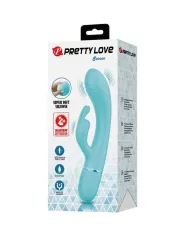 PRETTY LOVE - VIBRATEUR SCOCCO LAPIN TURQUOISE PRETTY LOVE - VIBRATEUR SCOCCO LAPIN TURQUOISE