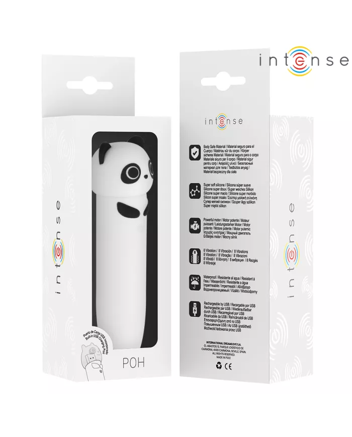 INTENSE - POH PANDA BULLET VIBRANT RECHARGEABLE USB 10 X 2,2 CM