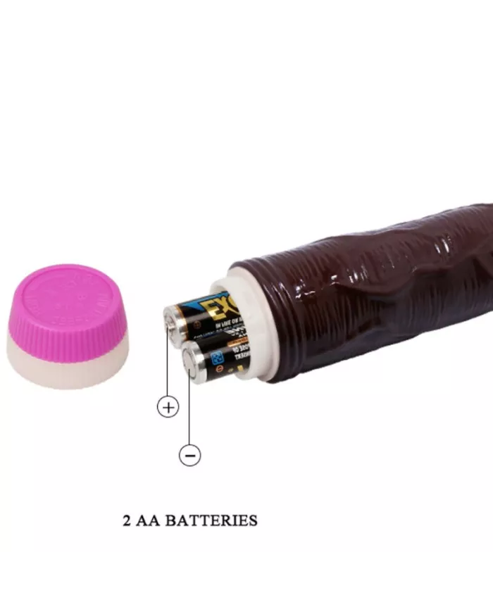 BAILE - VIBRATEUR VAGUES DE PLAISIR 23 CM MARRON BAILE - VIBRATEUR VAGUES DE PLAISIR 23 CM MARRON