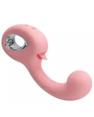 PRETTY LOVE - VIBRATEUR POINT G + STIMULATEUR DE CLITORIS ERYNNYES 10 VIBRATIONS ROSE PRETTY LOVE - VIBRATEUR POINT G + STIMULATEUR DE CLITORIS ERYNNYES 10 VIBRATIONS ROSE
