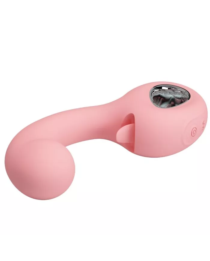 PRETTY LOVE - VIBRATEUR POINT G + STIMULATEUR DE CLITORIS ERYNNYES 10 VIBRATIONS ROSE PRETTY LOVE - VIBRATEUR POINT G + STIMULATEUR DE CLITORIS ERYNNYES 10 VIBRATIONS ROSE