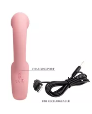 PRETTY LOVE - VIBRATEUR POINT G + STIMULATEUR DE CLITORIS ERYNNYES 10 VIBRATIONS ROSE PRETTY LOVE - VIBRATEUR POINT G + STIMULATEUR DE CLITORIS ERYNNYES 10 VIBRATIONS ROSE