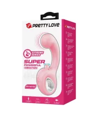 PRETTY LOVE - VIBRATEUR POINT G + STIMULATEUR DE CLITORIS ERYNNYES 10 VIBRATIONS ROSE PRETTY LOVE - VIBRATEUR POINT G + STIMULATEUR DE CLITORIS ERYNNYES 10 VIBRATIONS ROSE