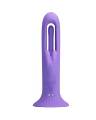 PRETTY LOVE - VIBRATEUR LAPIN KILLMOULIS 12 MODES DE VIBRATION VIOLET