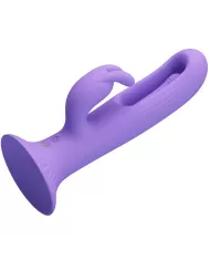 PRETTY LOVE - VIBRATEUR LAPIN KILLMOULIS 12 MODES DE VIBRATION VIOLET