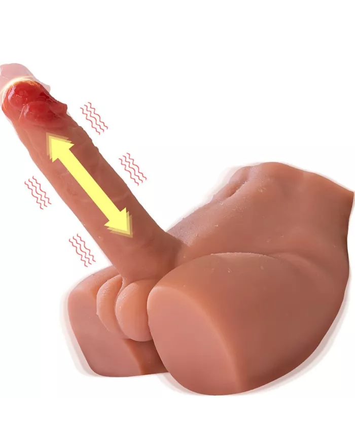 XISE - PEEL DILDO ASS GODE RÉALISTE MASTURBATEUR POSITION FRONTALE AVEC POUSSÉE 17,5 CM XISE - PEEL DILDO ASS GODE RÉALISTE MASTURBATEUR POSITION FRONTALE AVEC POUSSÉE 17,5 CM