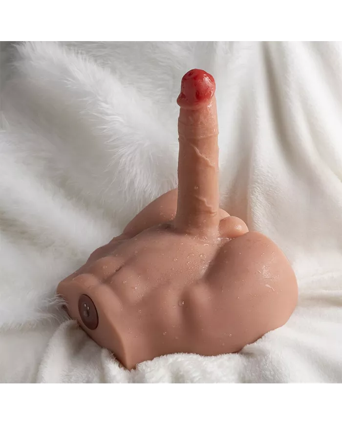 XISE - PEEL DILDO ASS GODE RÉALISTE MASTURBATEUR POSITION FRONTALE AVEC POUSSÉE 17,5 CM XISE - PEEL DILDO ASS GODE RÉALISTE MASTURBATEUR POSITION FRONTALE AVEC POUSSÉE 17,5 CM