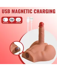 XISE - PEEL DILDO ASS GODE RÉALISTE MASTURBATEUR POSITION FRONTALE AVEC POUSSÉE 17,5 CM XISE - PEEL DILDO ASS GODE RÉALISTE MASTURBATEUR POSITION FRONTALE AVEC POUSSÉE 17,5 CM