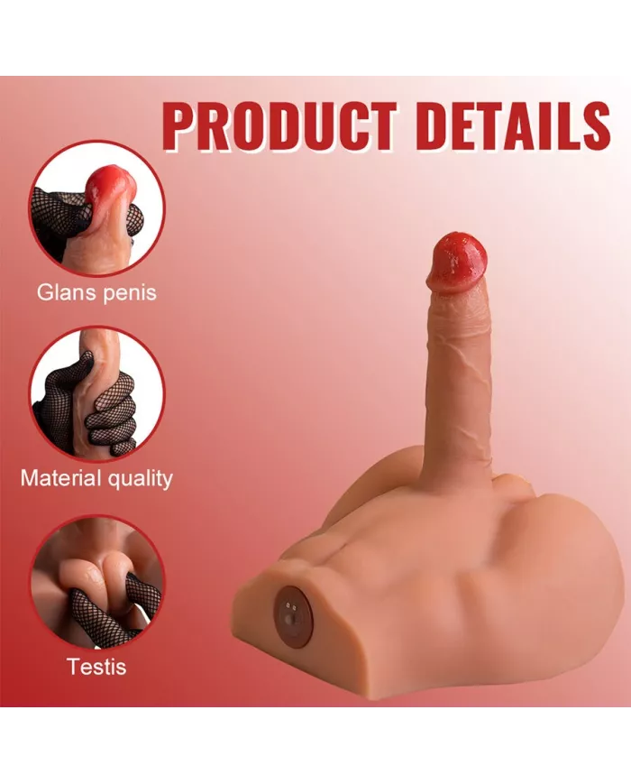 XISE - PEEL DILDO ASS GODE RÉALISTE MASTURBATEUR POSITION FRONTALE AVEC POUSSÉE 17,5 CM XISE - PEEL DILDO ASS GODE RÉALISTE MASTURBATEUR POSITION FRONTALE AVEC POUSSÉE 17,5 CM