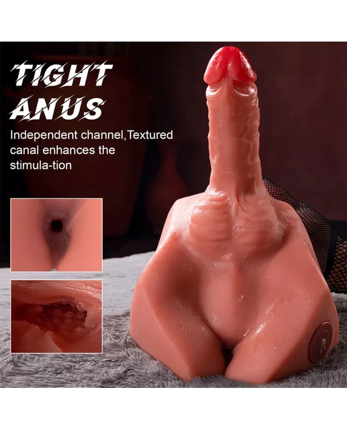 XISE - MICHAEL GODE RÉALISTE ET MASTURBATEUR ANUS AVEC POUSSÉE 15 CM XISE - MICHAEL GODE RÉALISTE ET MASTURBATEUR ANUS AVEC POUSSÉE 15 CM