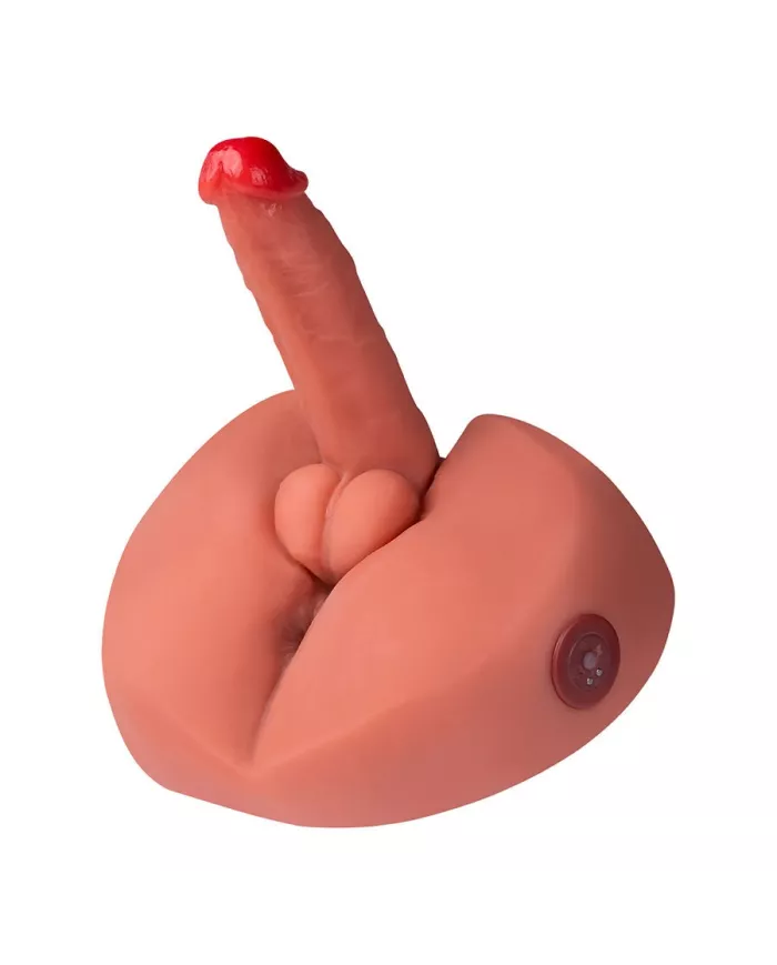 XISE - MASTURBATEUR GODE RÉALISTE HONEY AVEC VIBRATION 25 CM