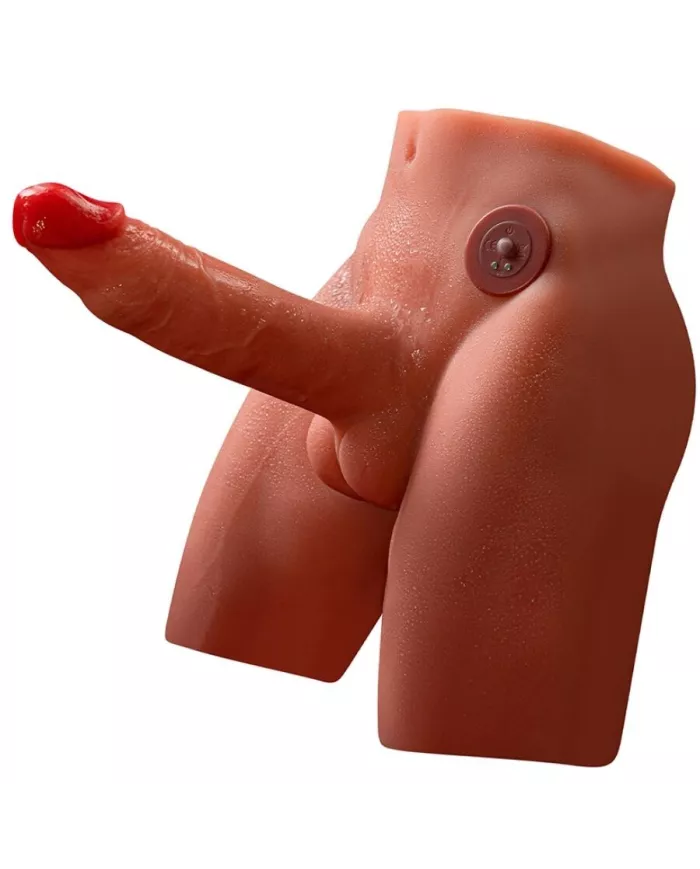 XISE - JASON GODE MASTURBATEUR RÉALISTE AVEC POUSSÉES ET VIBRATIONS 17 CM XISE - JASON GODE MASTURBATEUR RÉALISTE AVEC POUSSÉES ET VIBRATIONS 17 CM