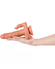 SHEQU - JULIAN DILDO ET STIMULATEUR DE CLITORIS AVEC VIBRATION ET TÉLÉCOMMANDE 16 CM SHEQU - JULIAN DILDO ET STIMULATEUR DE CLITORIS AVEC VIBRATION ET TÉLÉCOMMANDE 16 CM