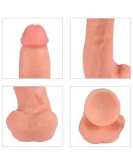 SHEQU - Gode vibrateur LUNGTON avec télécommande 22,5 cm