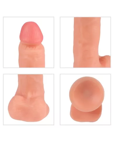 SHEQU - IRON DRAGON VIBRATEUR DILDO AVEC TÉLÉCOMMANDE 17,5 CM