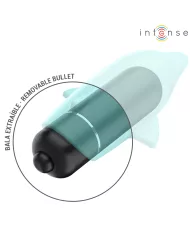 INTENSE - ECHO BALLE VIBRANTE BLEU DAUPHIN 8 X 4,7 CM INTENSE - ECHO BALLE VIBRANTE BLEU DAUPHIN 8 X 4,7 CM