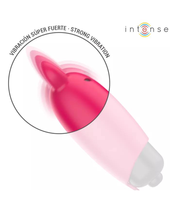 INTENSE - BALLE VIBRANTE ÉCARLATE RED DEMON 9,3 X 2,4 CM INTENSE - BALLE VIBRANTE ÉCARLATE RED DEMON 9,3 X 2,4 CM