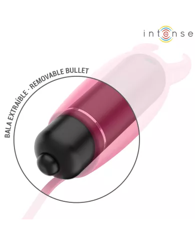 INTENSE - BALLE VIBRANTE ÉCARLATE RED DEMON 9,3 X 2,4 CM