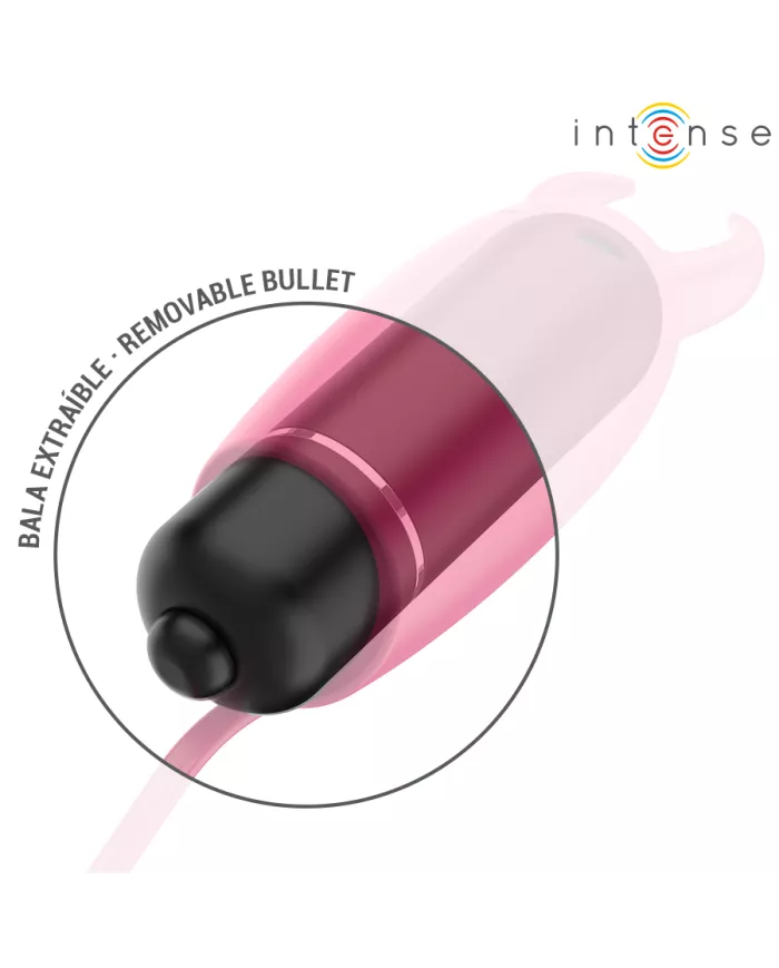 INTENSE - BALLE VIBRANTE ÉCARLATE RED DEMON 9,3 X 2,4 CM INTENSE - BALLE VIBRANTE ÉCARLATE RED DEMON 9,3 X 2,4 CM