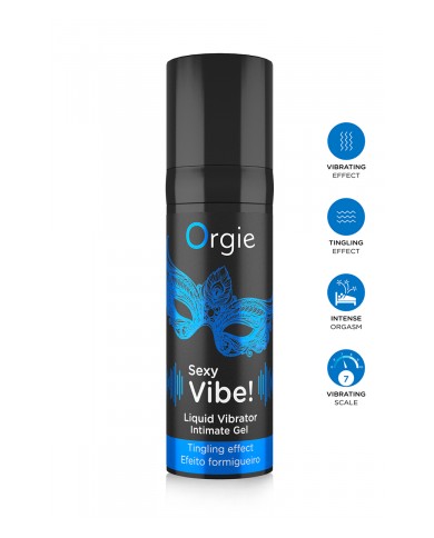 Gel d'excitation Sexy Vibe Liquid Vibrator
