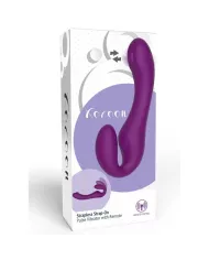 XOCOON - VIBRATEUR SANS STRAPLESS 2 EN 1 AVEC TÉLÉCOMMANDE VIOLET XOCOON - VIBRATEUR SANS STRAPLESS 2 EN 1 AVEC TÉLÉCOMMANDE VIOLET