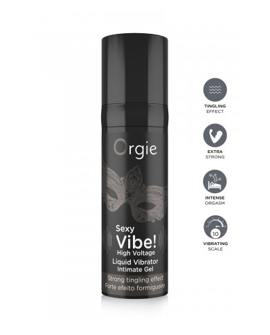 Gel d'excitation Sexy Vibe High Voltage Liquid Vibrator
