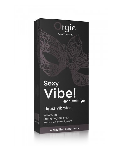 Gel d'excitation Sexy Vibe High Voltage Liquid Vibrator