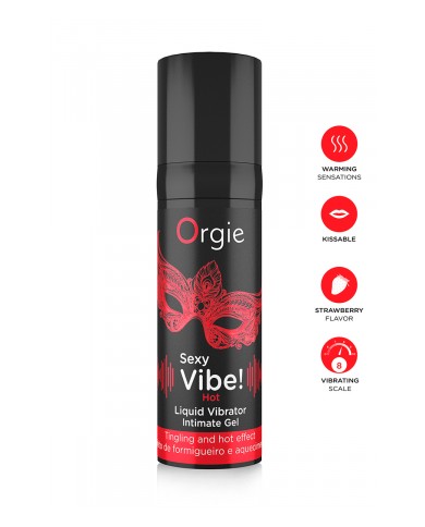 Gel d'excitation Sexy Vibe Hot Liquid Vibrator
