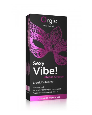Gel d'excitation Sexy Vibe Intense Orgasm Liquid Vibrator