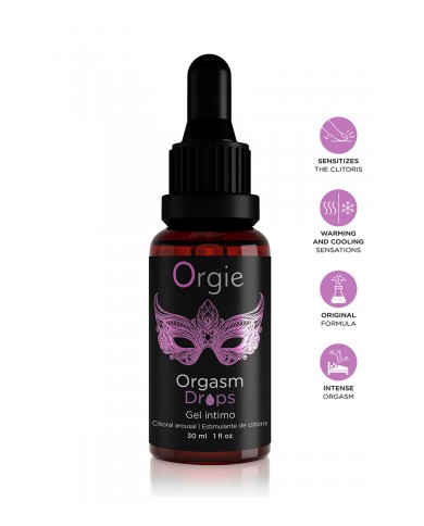 Gel d'excitation du Clitoris Orgasm Drops