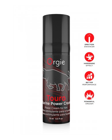 Crème pour améliorer l'érection Touro Power 15ml