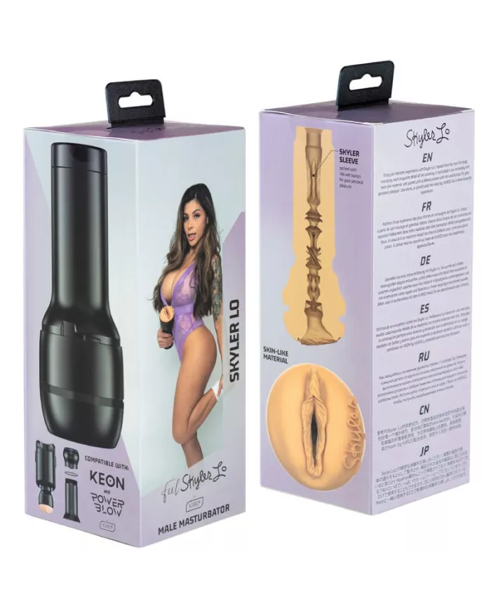 KIIROO - FEEL SKYLER LO STARS COLLECTION STROKERS COMPATIBLES POWERBLOW