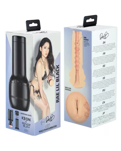 KIIROO - FEEL RAE LIL COLLECTION BLACK STARS STROKERS COMPATIBLES POWERBLOW KIIROO - FEEL RAE LIL COLLECTION BLACK STARS STROKERS COMPATIBLES POWERBLOW