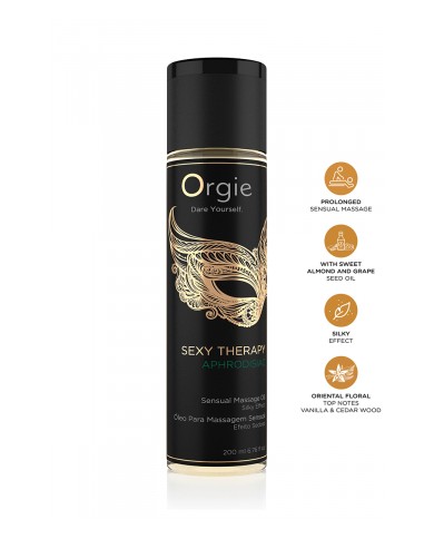 Huile De Massage Sensuelle Sexy Therapy Aphrodisiac 200ml