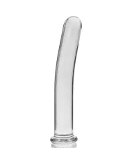 NEBULA SERIES BY IBIZA - MODÈLE 8 GODE EN VERRE BOROSILICATE CLAIR 14.5 CM -O- 2 CM