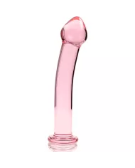 NEBULA SERIES BY IBIZA - MODÈLE 11 GODE EN VERRE BOROSILICATE ROSE 16 CM -O- 3 CM
