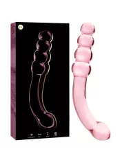 NEBULA SERIES BY IBIZA - MODÈLE 14 GODE EN VERRE BOROSILICATE ROSE 18.5 CM -O- 3 CM NEBULA SERIES BY IBIZA - MODÈLE 14 GODE EN VERRE BOROSILICATE ROSE 18.5 CM -O- 3 CM