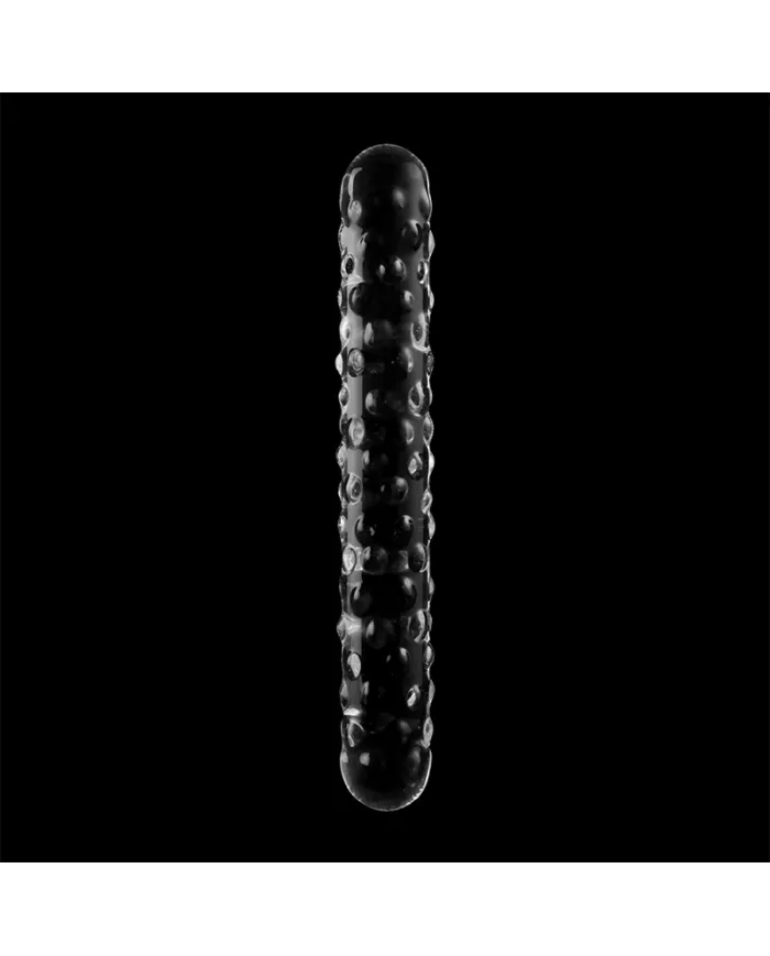 NEBULA SERIES BY IBIZA - MODÈLE 15 GODE EN VERRE BOROSILICATE CLAIR 18.5 CM -O- 3 CM