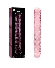 NEBULA SERIES BY IBIZA - MODÈLE 15 GODE EN VERRE BOROSILICATE ROSE 18.5 CM -O- 3 CM NEBULA SERIES BY IBIZA - MODÈLE 15 GODE EN VERRE BOROSILICATE ROSE 18.5 CM -O- 3 CM