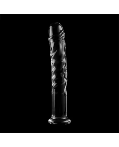 NEBULA SERIES BY IBIZA - MODÈLE 16 GODE EN VERRE BOROSILICATE CLAIR 18.5 CM -O- 3 CM