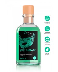 Huile de massage embrassable Sexy Therapy Pomme